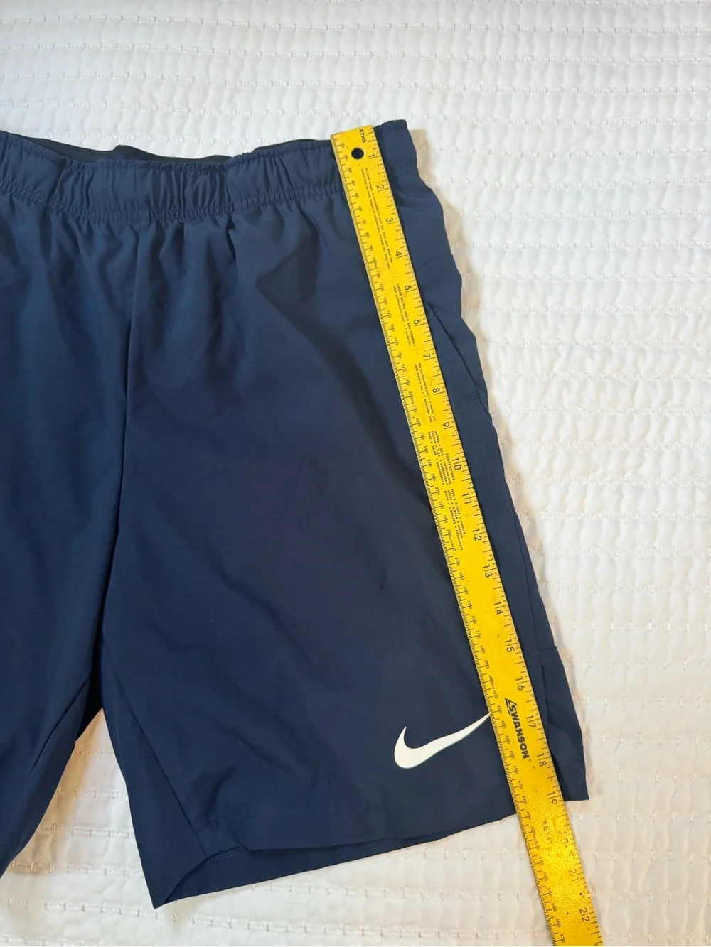Nike Dri-FIT Standard Fit Navy Blue Athletic Training Shorts Men’s M